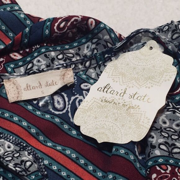 ALTAR’D STATE - NWT - CALZADA BOHO TOP - Picture 7 of 8